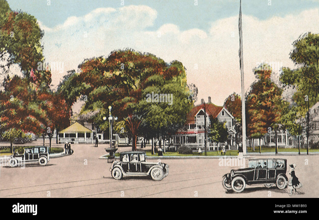 West Avenue. Norwalk. 1922 Stock Photo Alamy