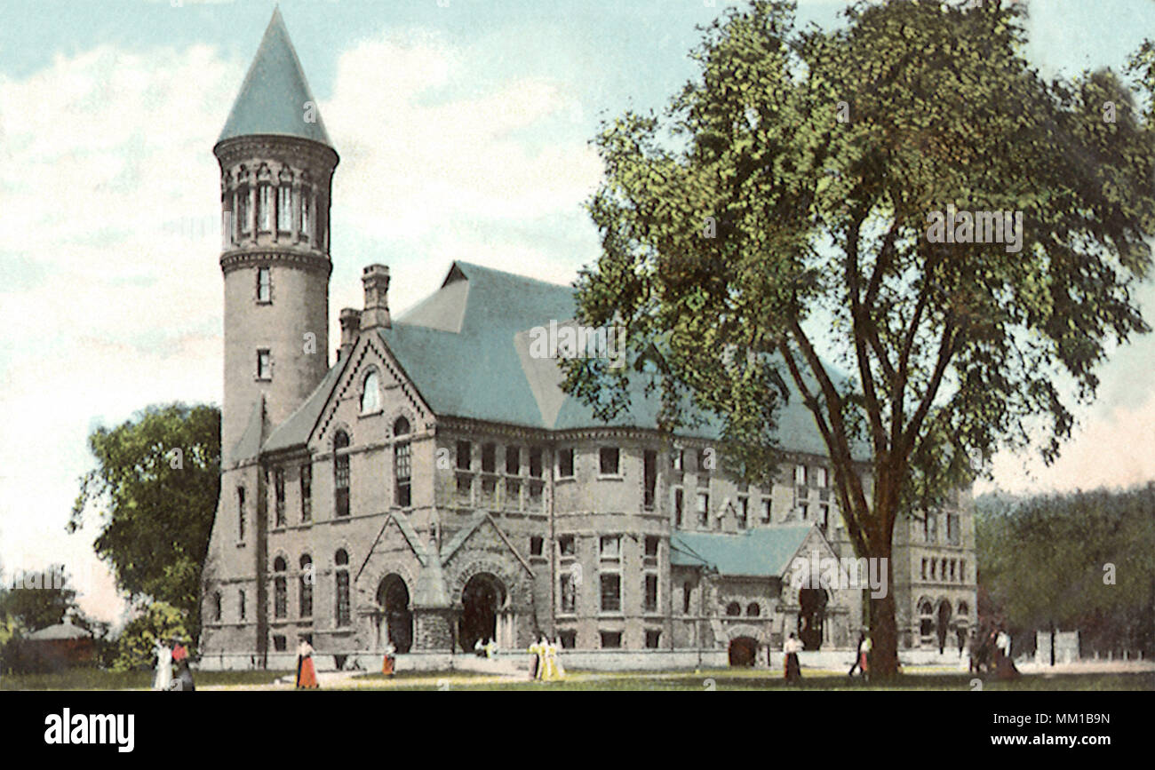 Slater Memorial Hall. Norwich. 1908 Stock Photo Alamy