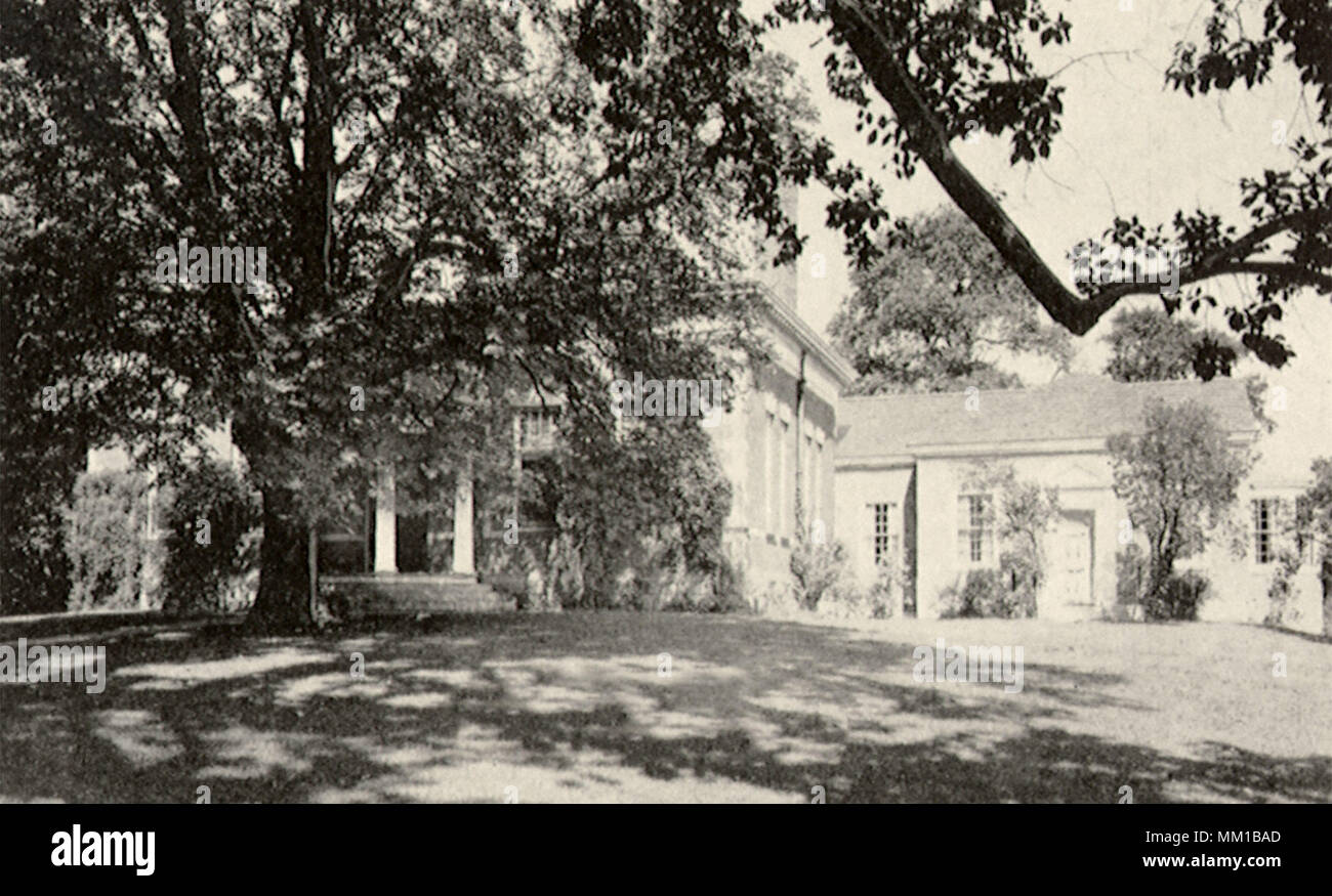 Library. Old Lyme. 1910 Stock Photo Alamy