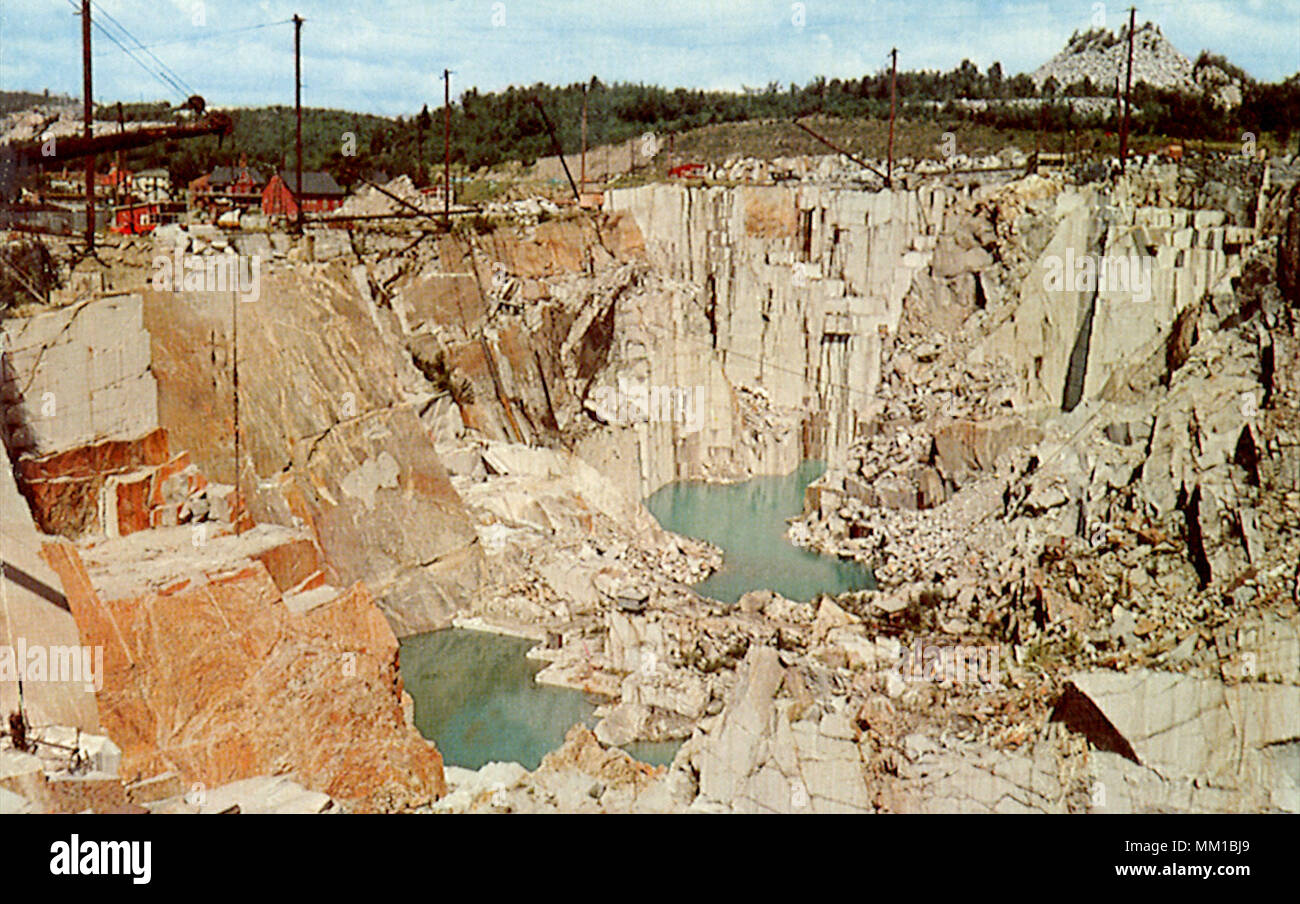 Granite quarry, barre, vermont hi-res stock photography and images - Alamy
