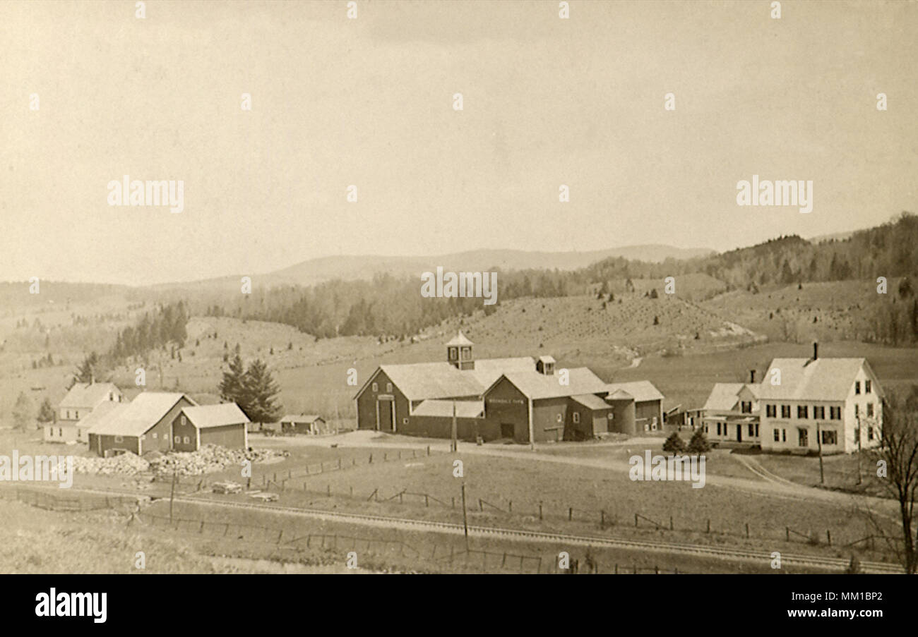 Brondale Stock Farm. East Hardwick 1915 Stock Photo Alamy