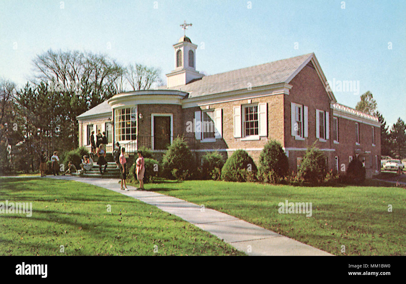 Green Mountain College Library. Poultney. 1960 Stock Photo Alamy