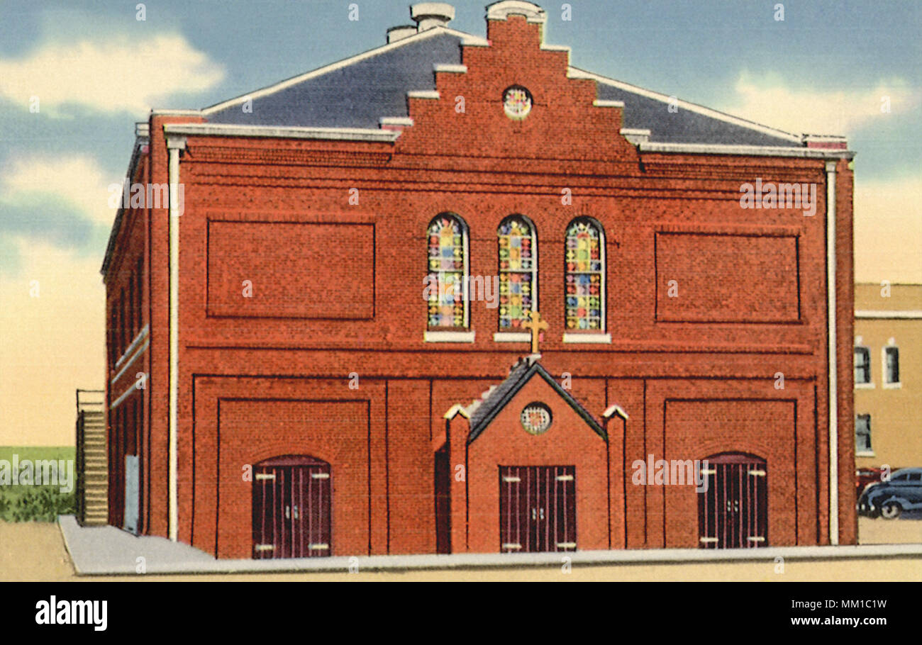 Chapel at U. S. Naval Training Station. Newport. 1940 Stock Photo Alamy