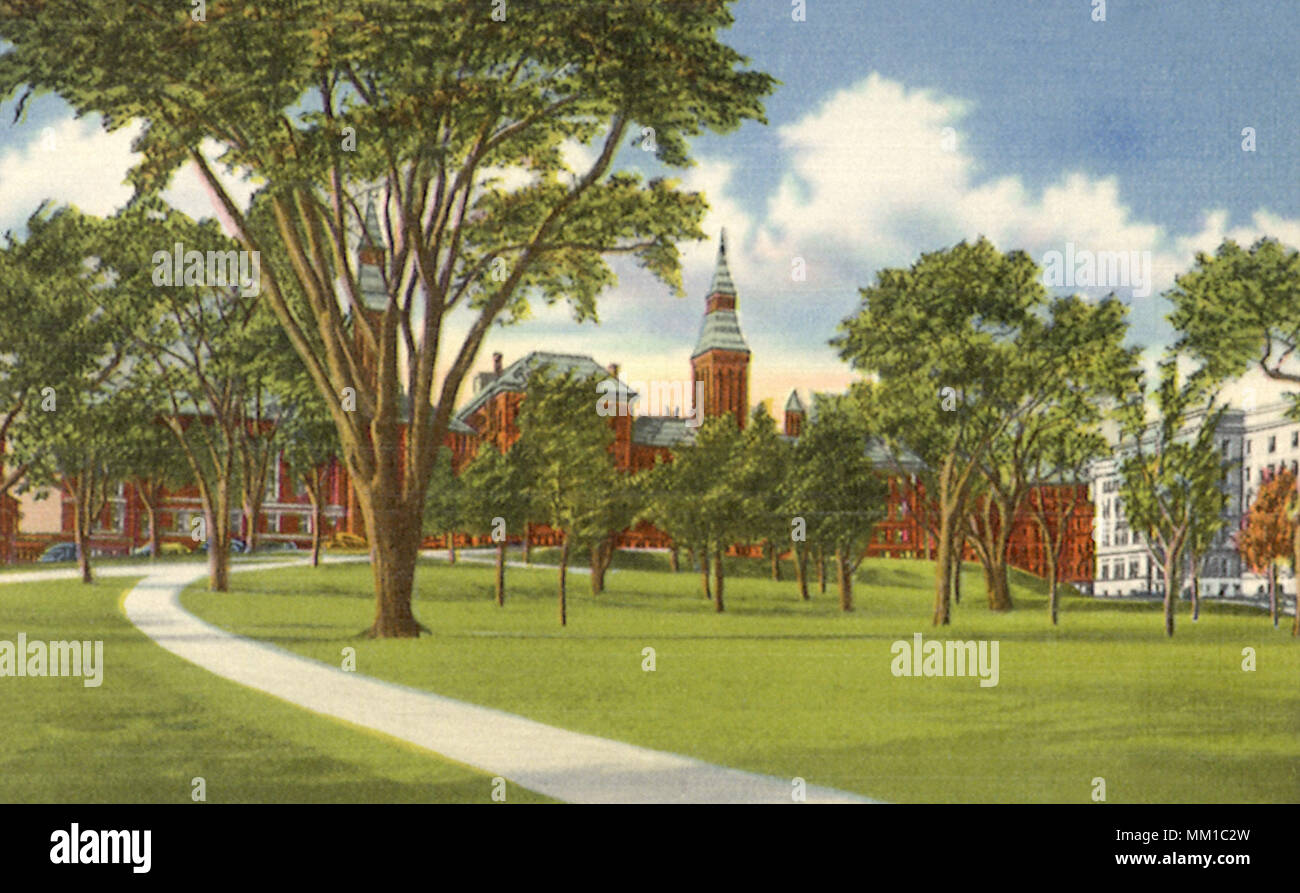 Rhode Island Hospital. Providence. 1940 Stock Photo Alamy