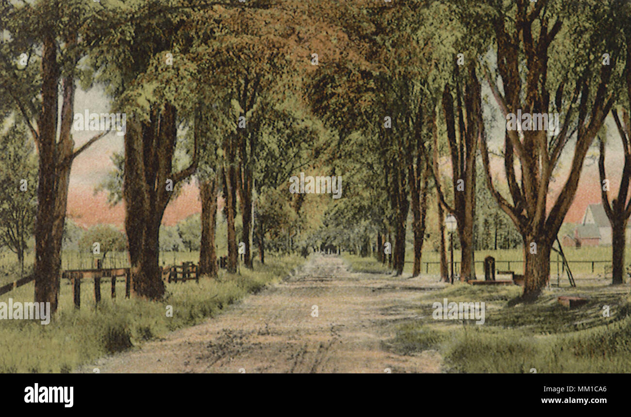 Bethel Road. Bethel. 1911 Stock Photo Alamy
