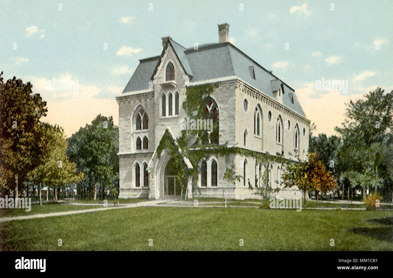 Memorial Hall at Bowdoin College. Brunswick. 1925 Stock Photo Alamy