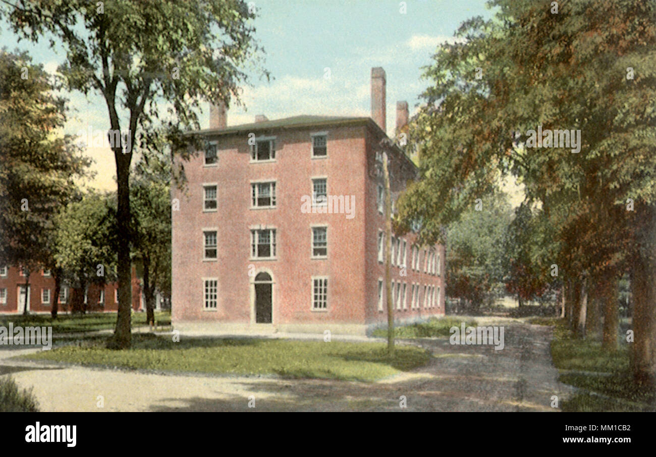 Winthrop Hall at Bowdoin College. Brunswick. 1925 Stock Photo Alamy