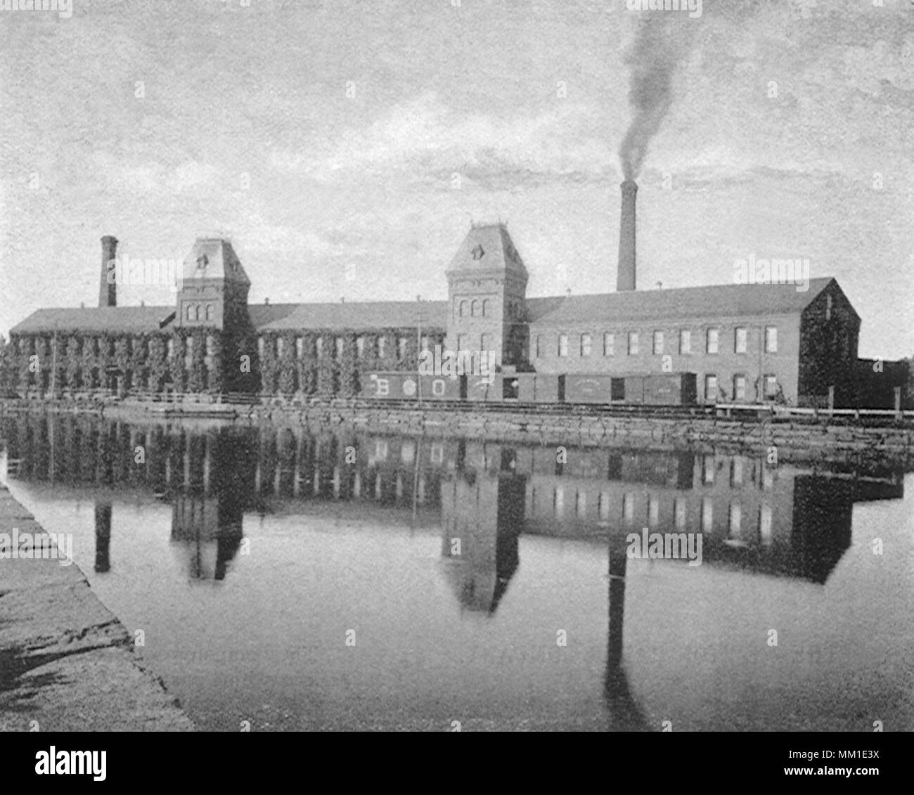 Albion Paper Company. Holyoke. 1891 Stock Photo Alamy