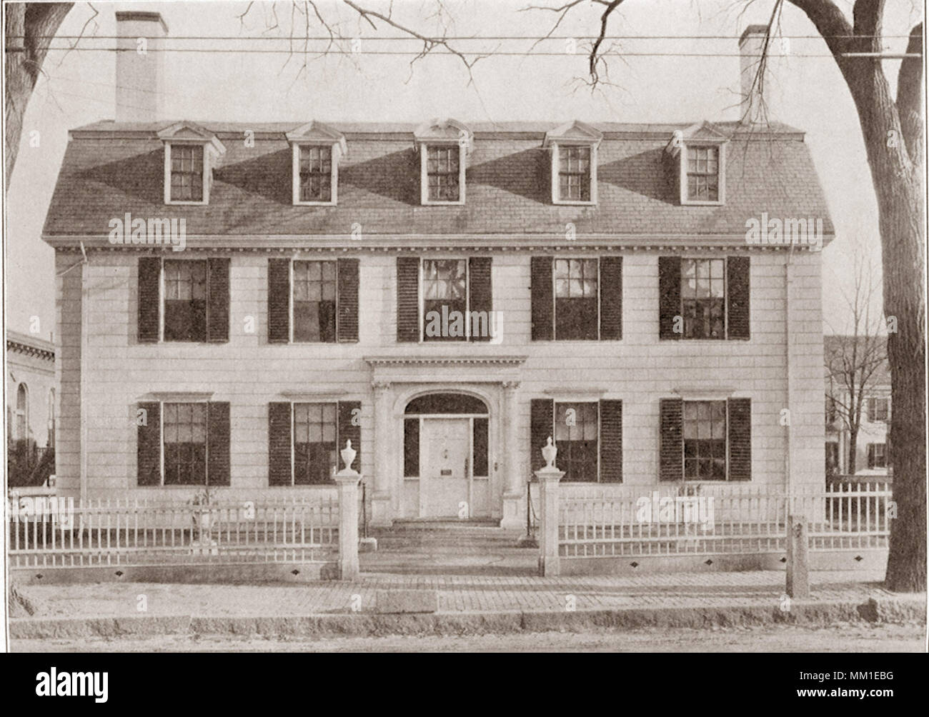 Michael Dalton House. Newburyport. 1935 Stock Photo Alamy