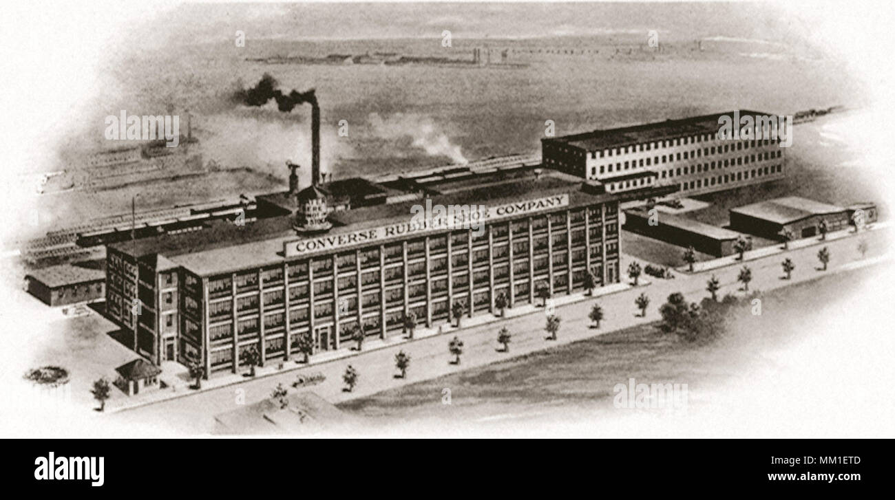 Converse Rubber Shoe Company. Malden. 1920 Stock Photo - Alamy