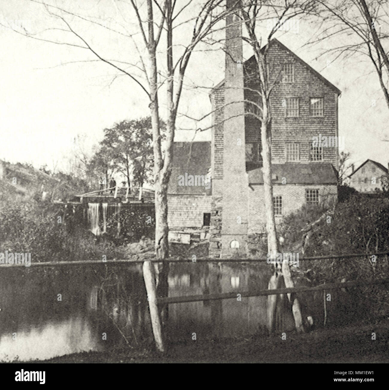 Johnson's Mill. Haverhill. 1910 Stock Photo Alamy