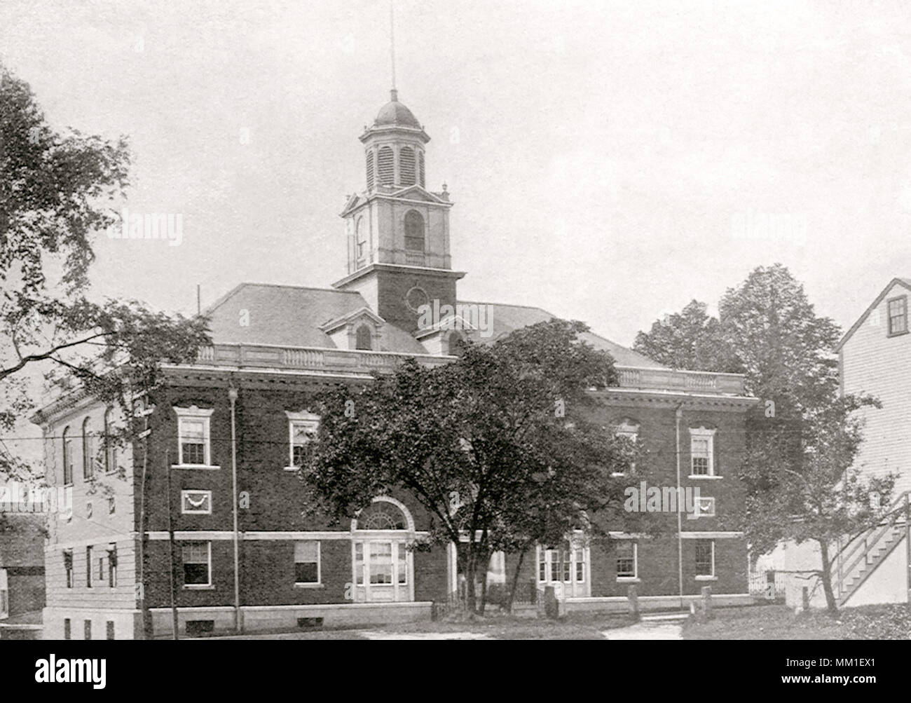 Post Office. Brockton. 1900 Stock Photo Alamy