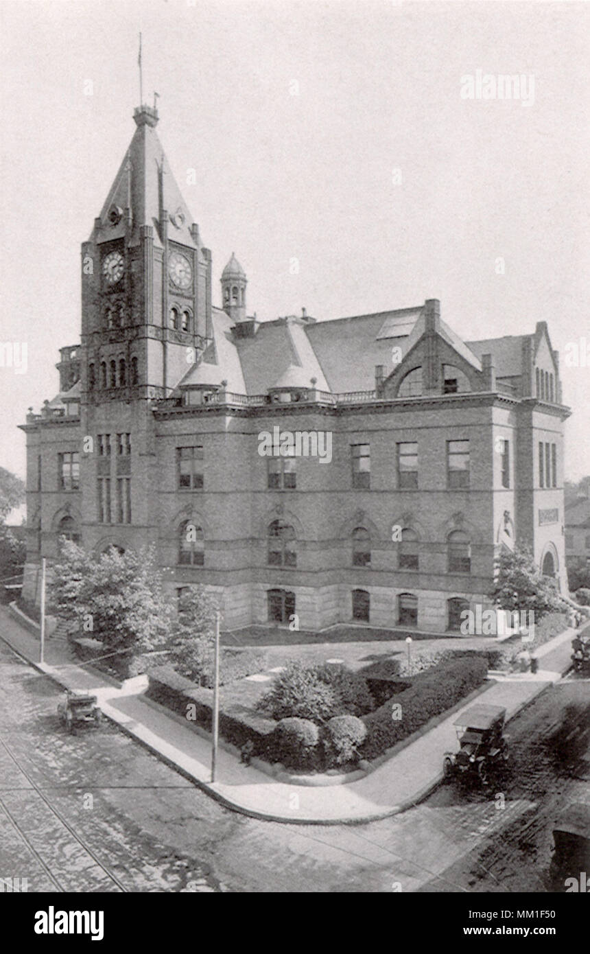 City Hall. Brockton. 1920 Stock Photo Alamy