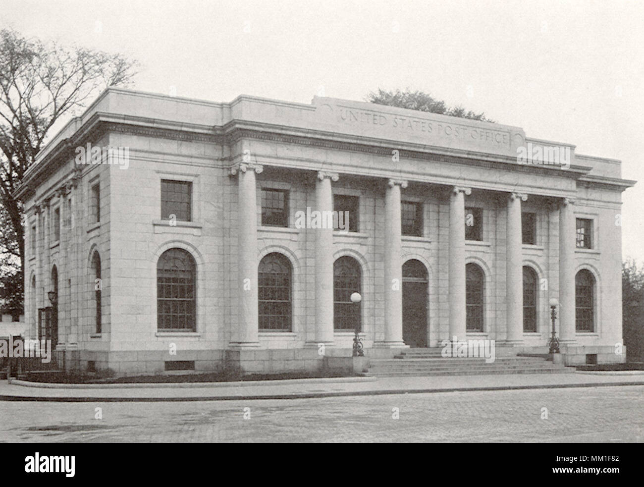 Post Office. Pittsfield. 1910 Stock Photo Alamy