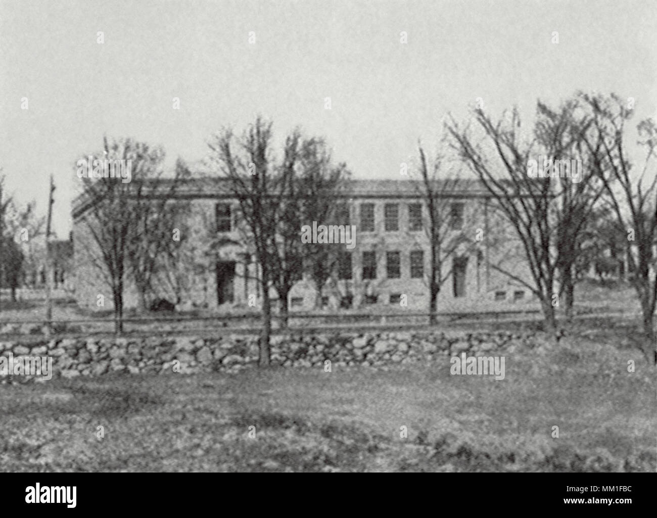 High School. Maynard. 1927 Stock Photo Alamy