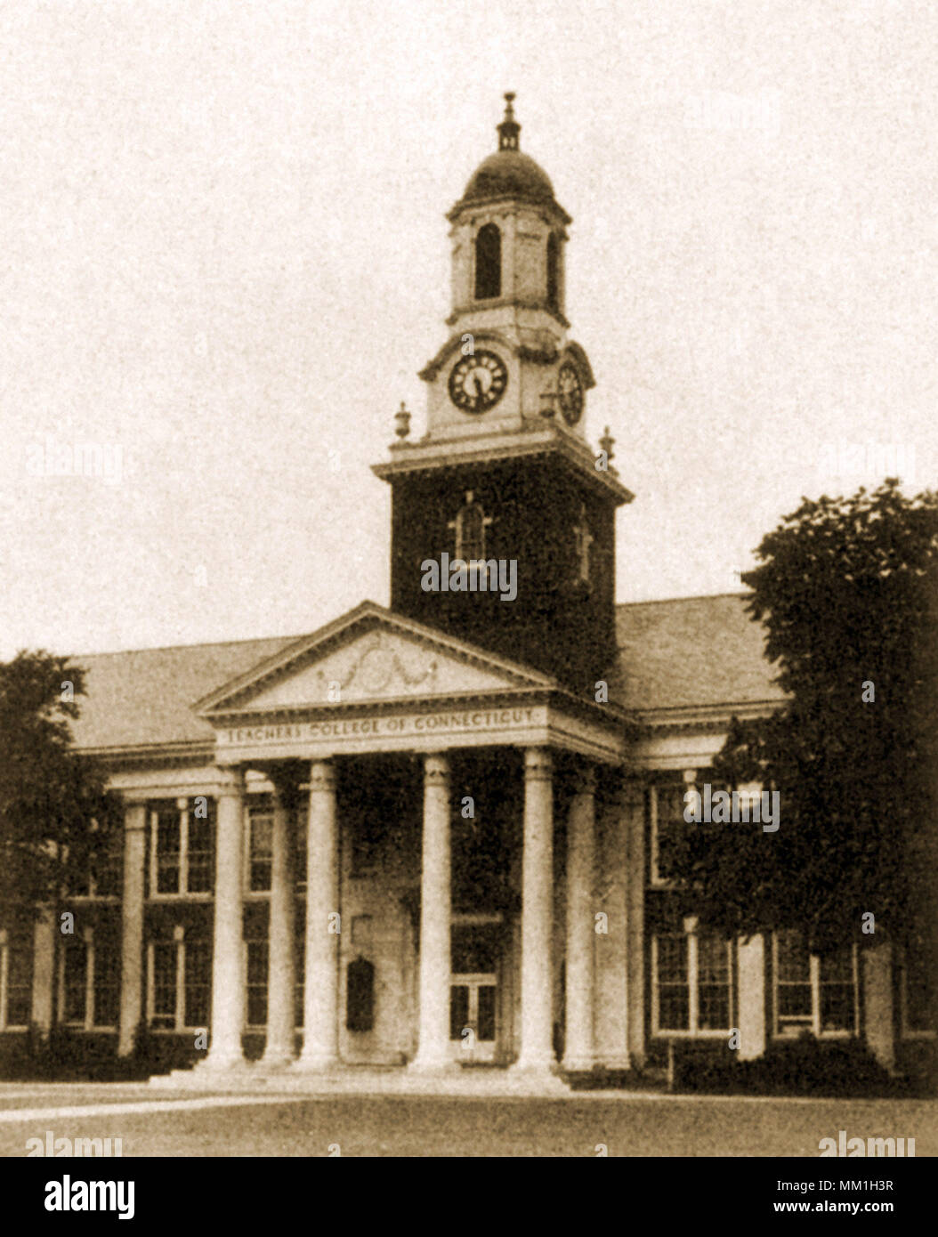 New Britain Normal School Building. New Britain. 1950 Stock Photo