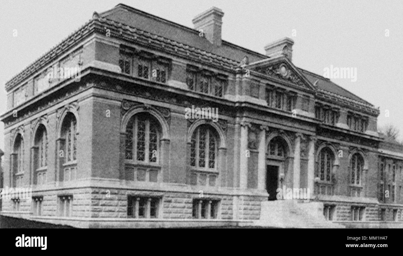 The New Britain Institute. New Britain. 1950 Stock Photo
