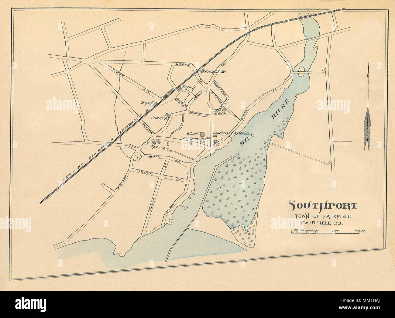 Old Maps Of Southport Map Of Southport High Resolution Stock Photography And Images - Alamy
