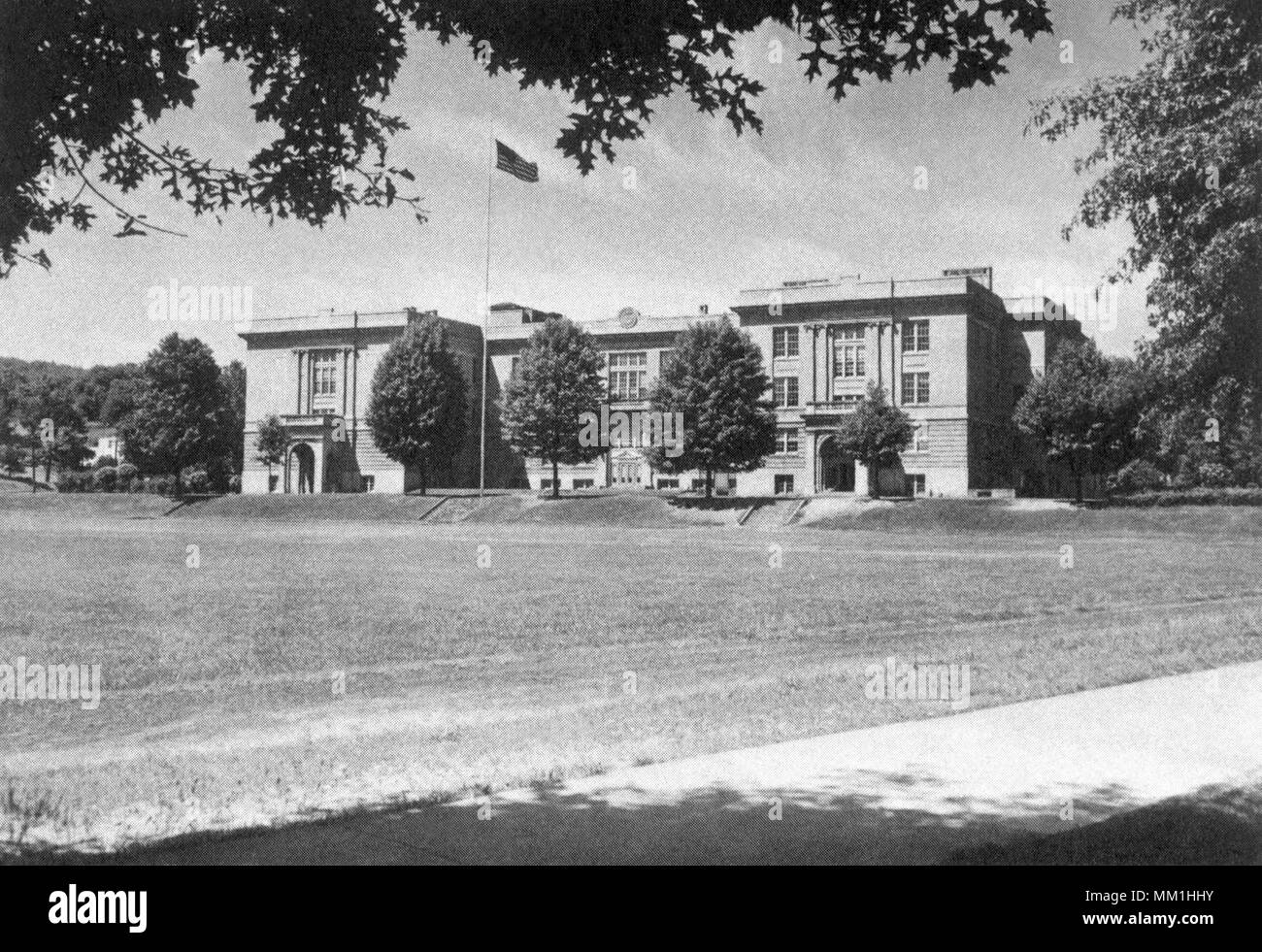 Bristol High School. Bristol. 1943 Stock Photo