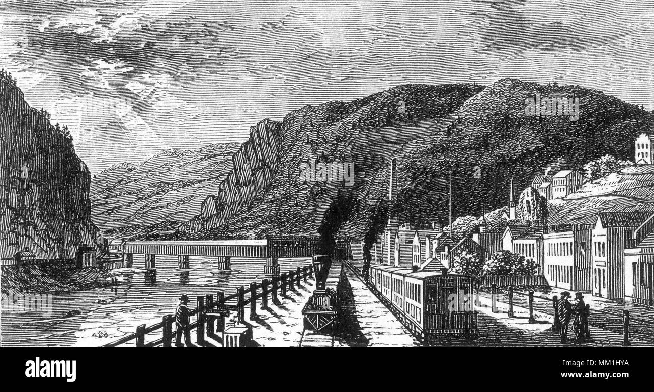 Harper's Ferry. Torrington. 1878 Stock Photo