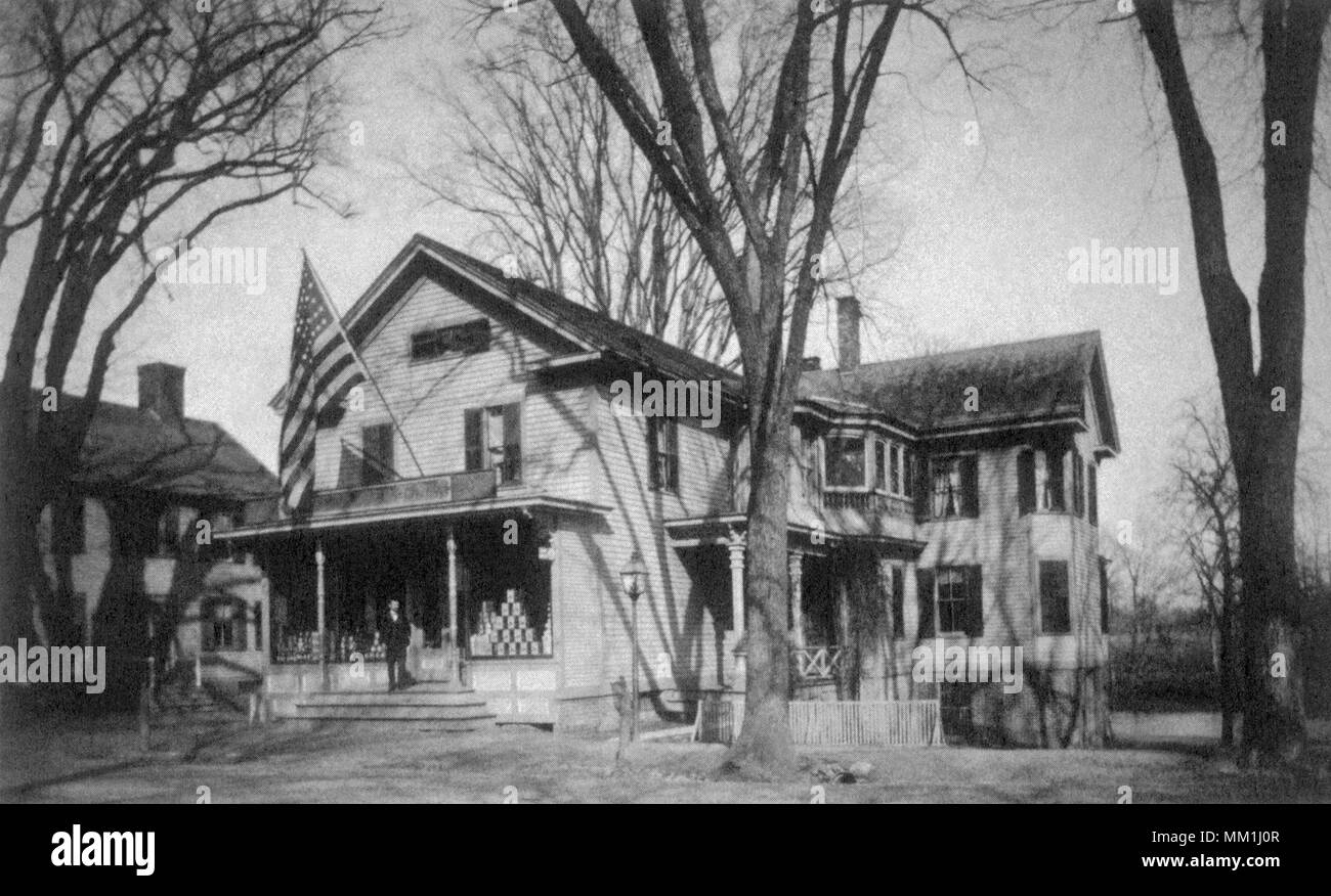 The Pierpont Store on State Street. North Haven. 1900 Stock Photo Alamy