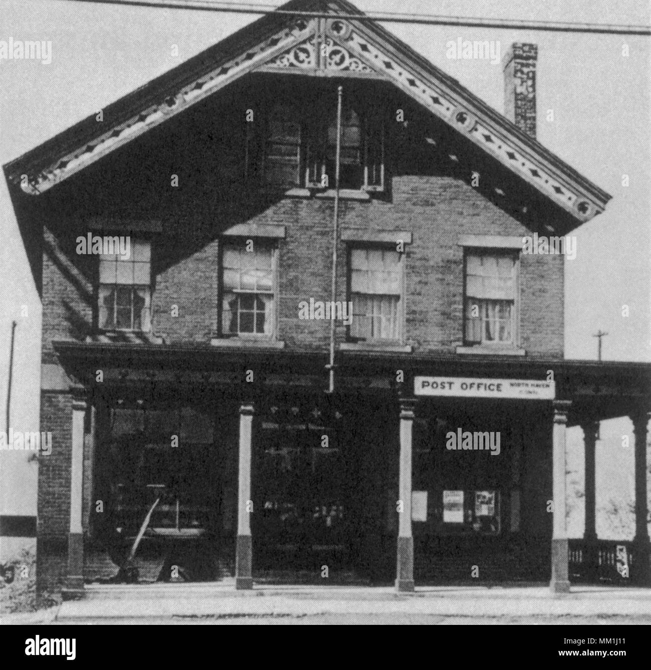 North Haven Post Office. North Haven. 1930 Stock Photo Alamy