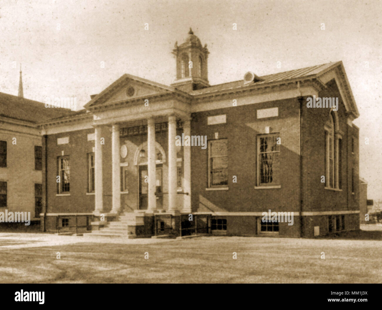 Noah Webster Library. West Hartford. 1930 Stock Photo