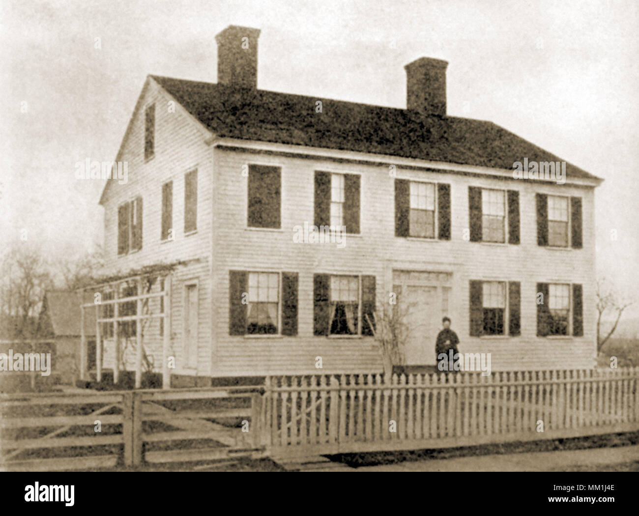 Benjamin Gilbert House. West Hartford. 1920 Stock Photo