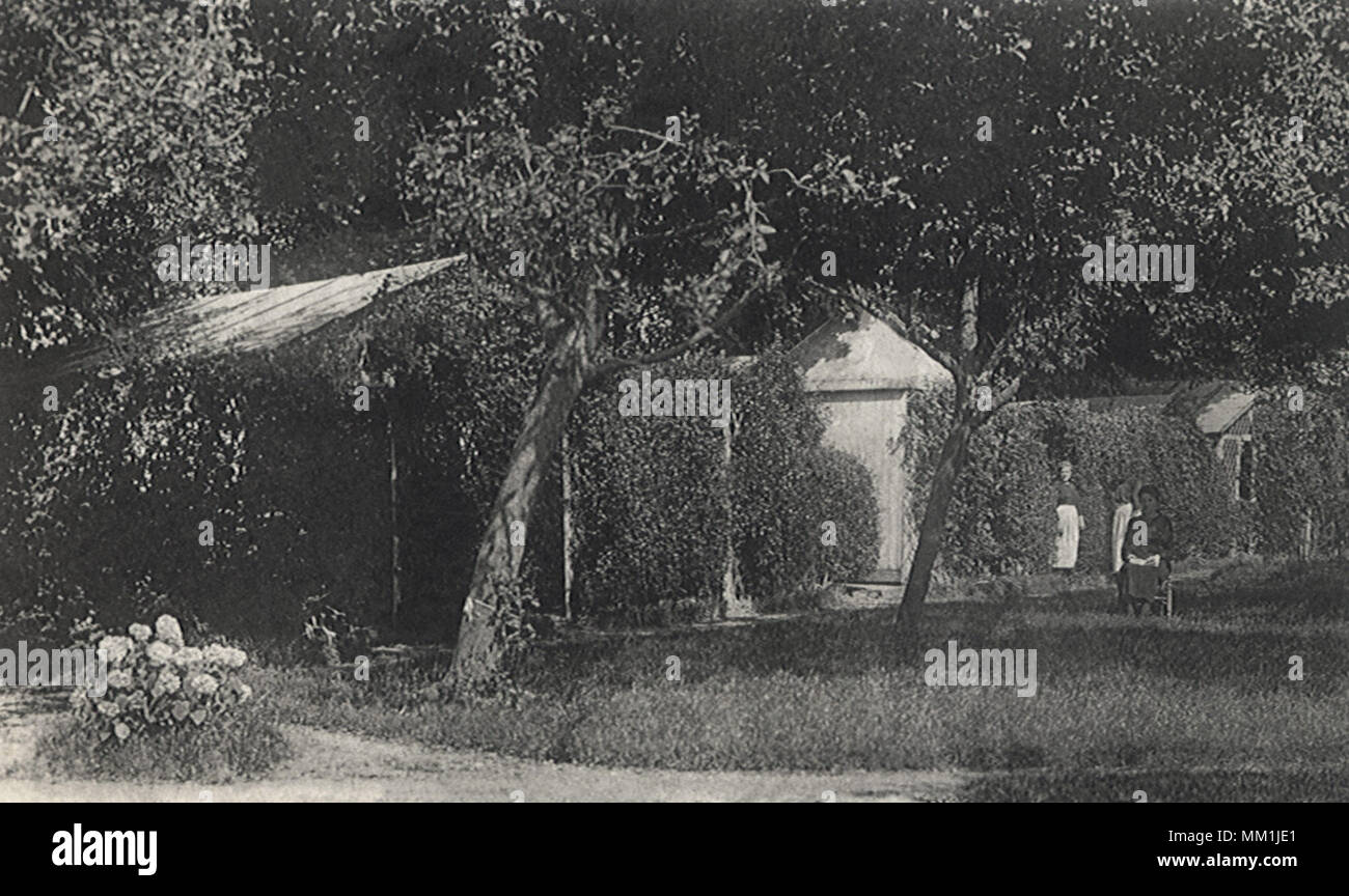 Saint Simeon Hotel and Restaurant. Honfleur. 1910 Stock Photo