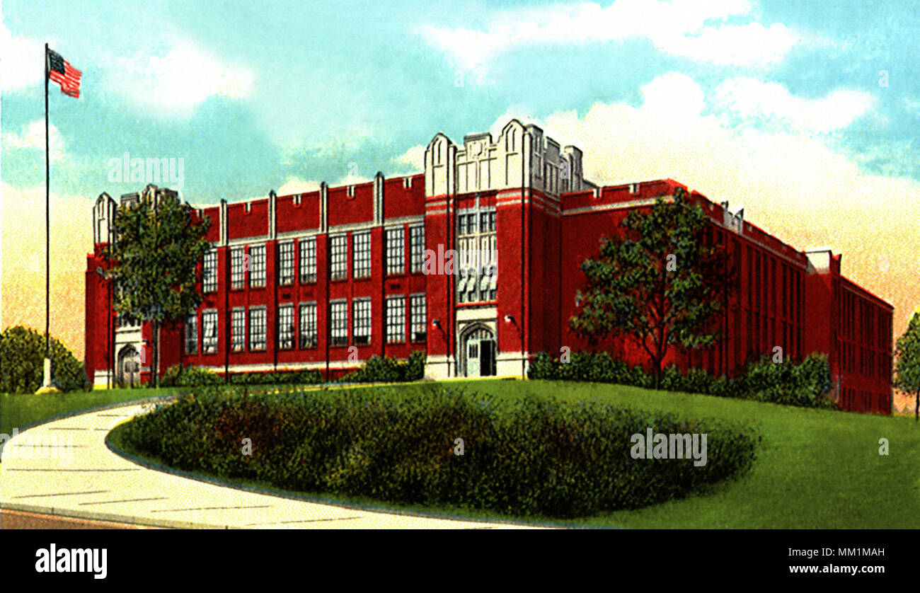 Cambria High School. Ebensburg. 1938 Stock Photo Alamy
