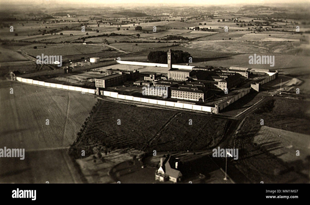 U. S. Penitentiary. Lewisburg. 1942 Stock Photo