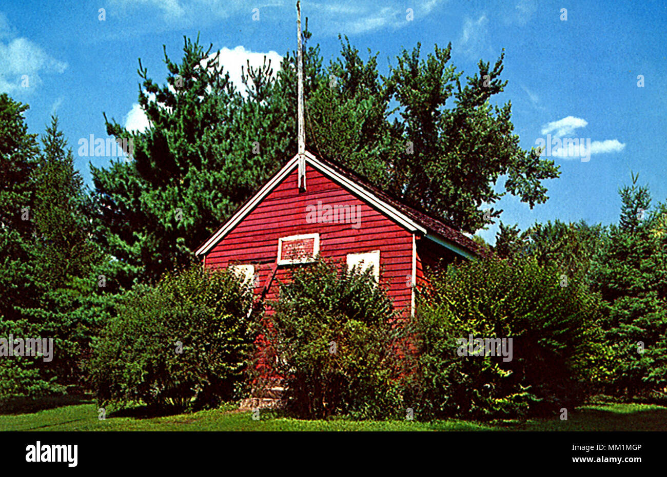 First School House. McKeesport. 1960 Stock Photo