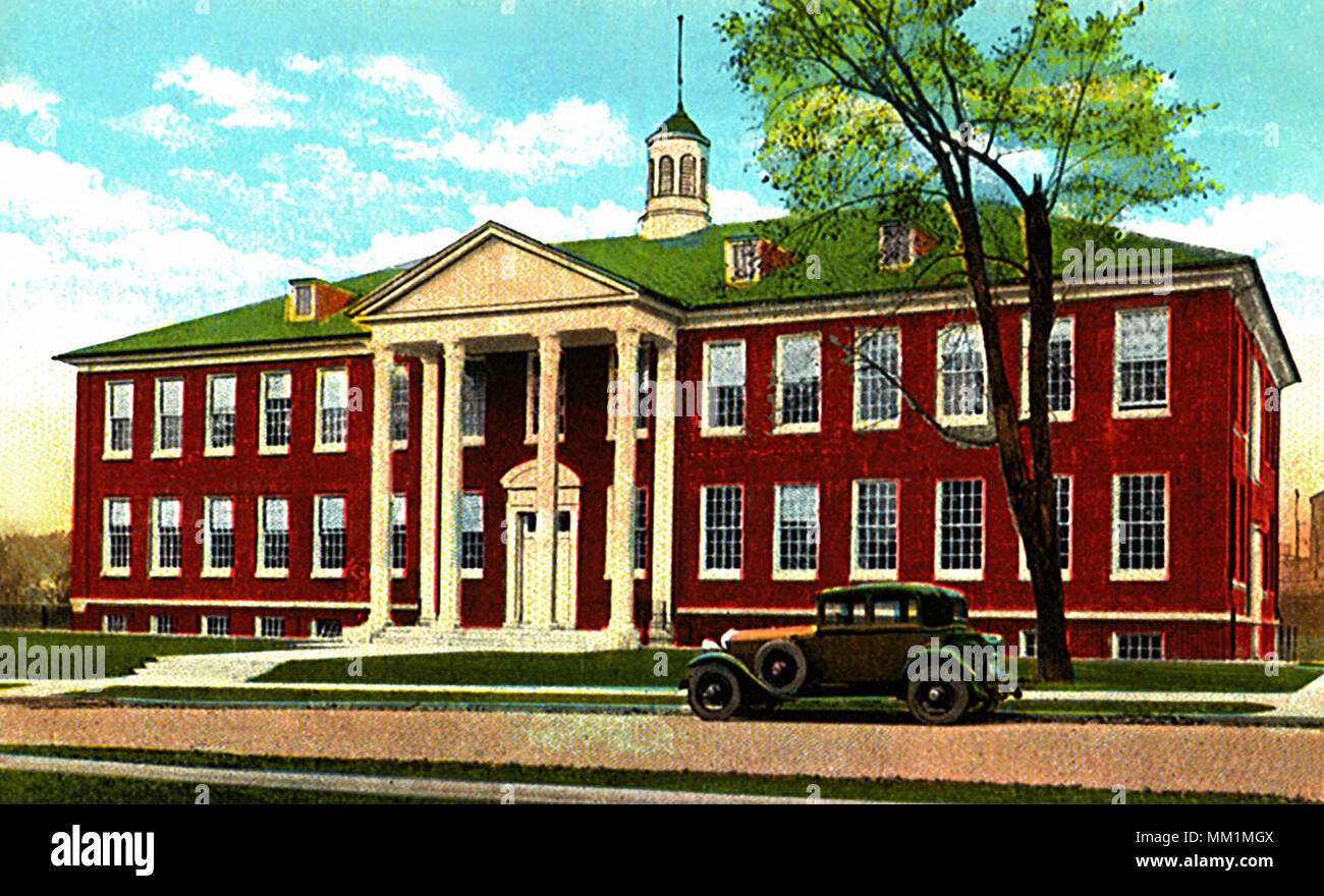 Arter Hall of Allegheny College. Meadville. 1930 Stock Photo