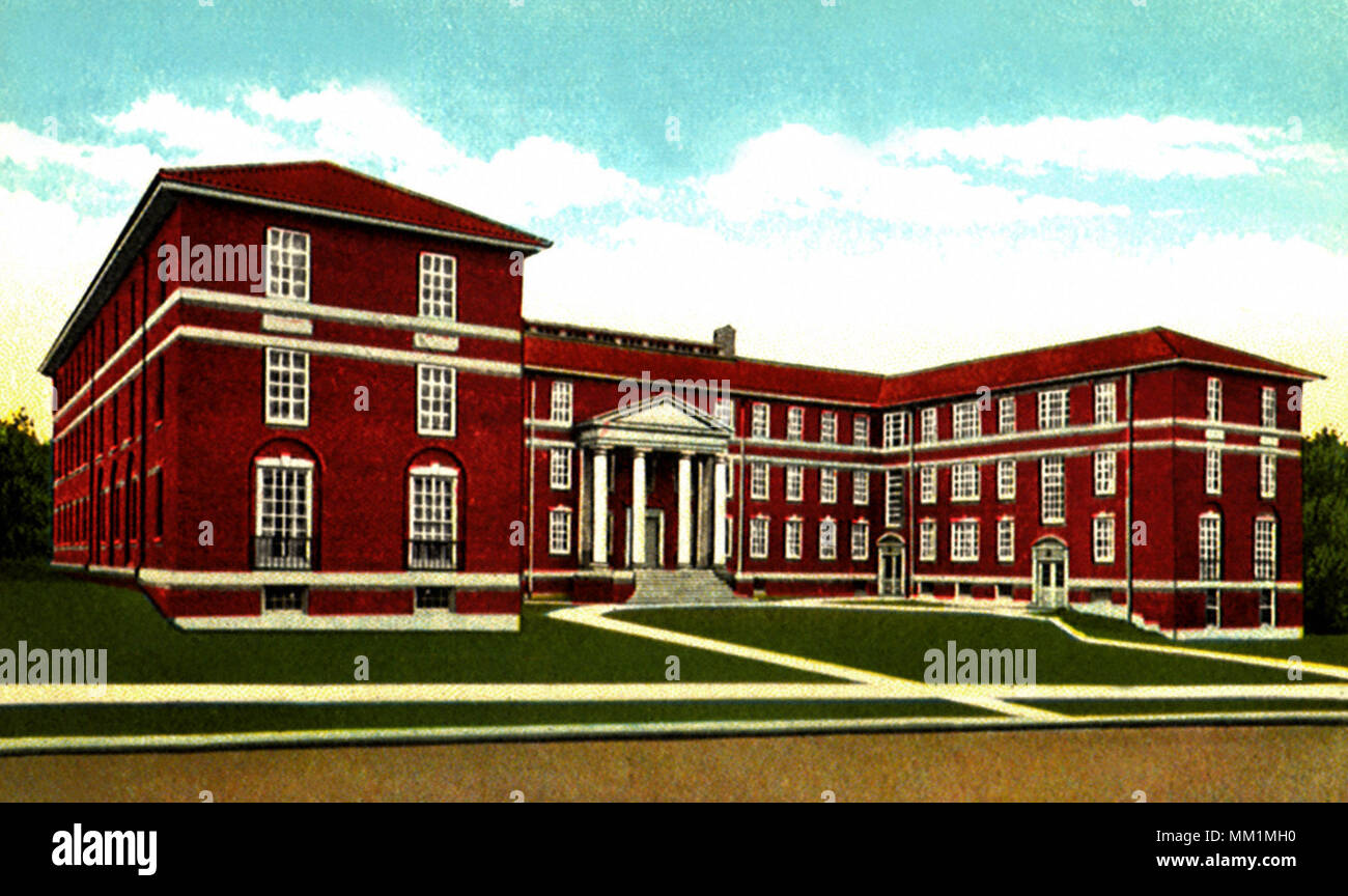 Caflisch Hall at Allegheny College. Meadville. 1930 Stock Photo