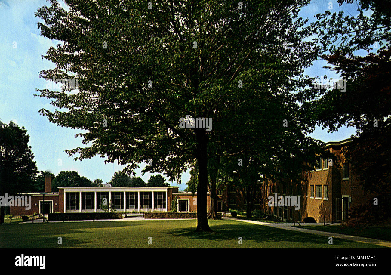 South Hall at Allegheny College. Meadville. 1965 Stock Photo