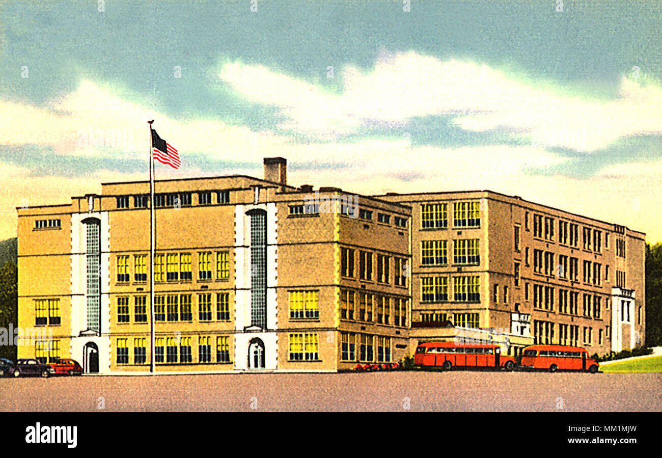 Senior High School. Oil City. 1935 Stock Photo Alamy
