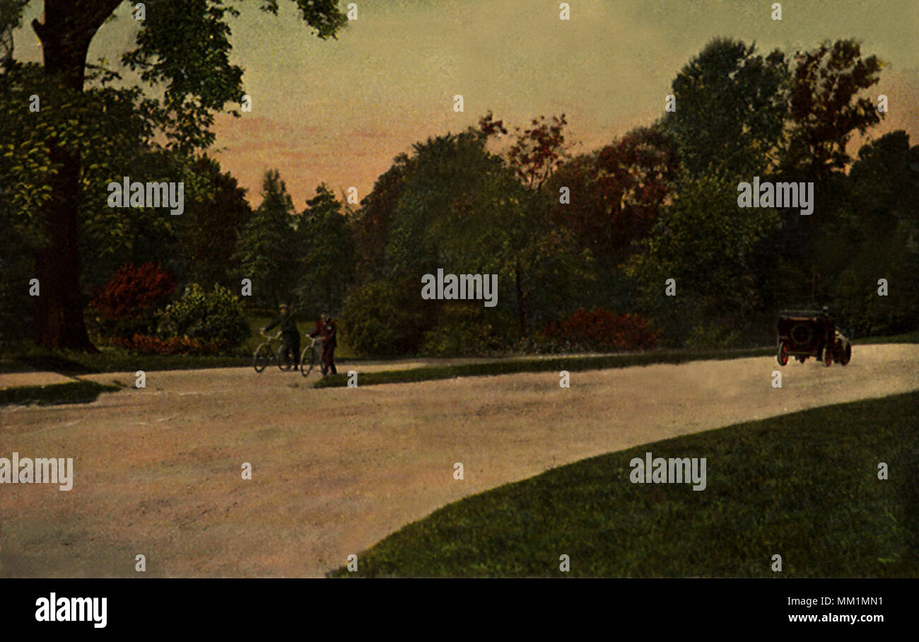 Strawberry Hill at Fairmount Park. Philadelphia. 1909 Stock Photo