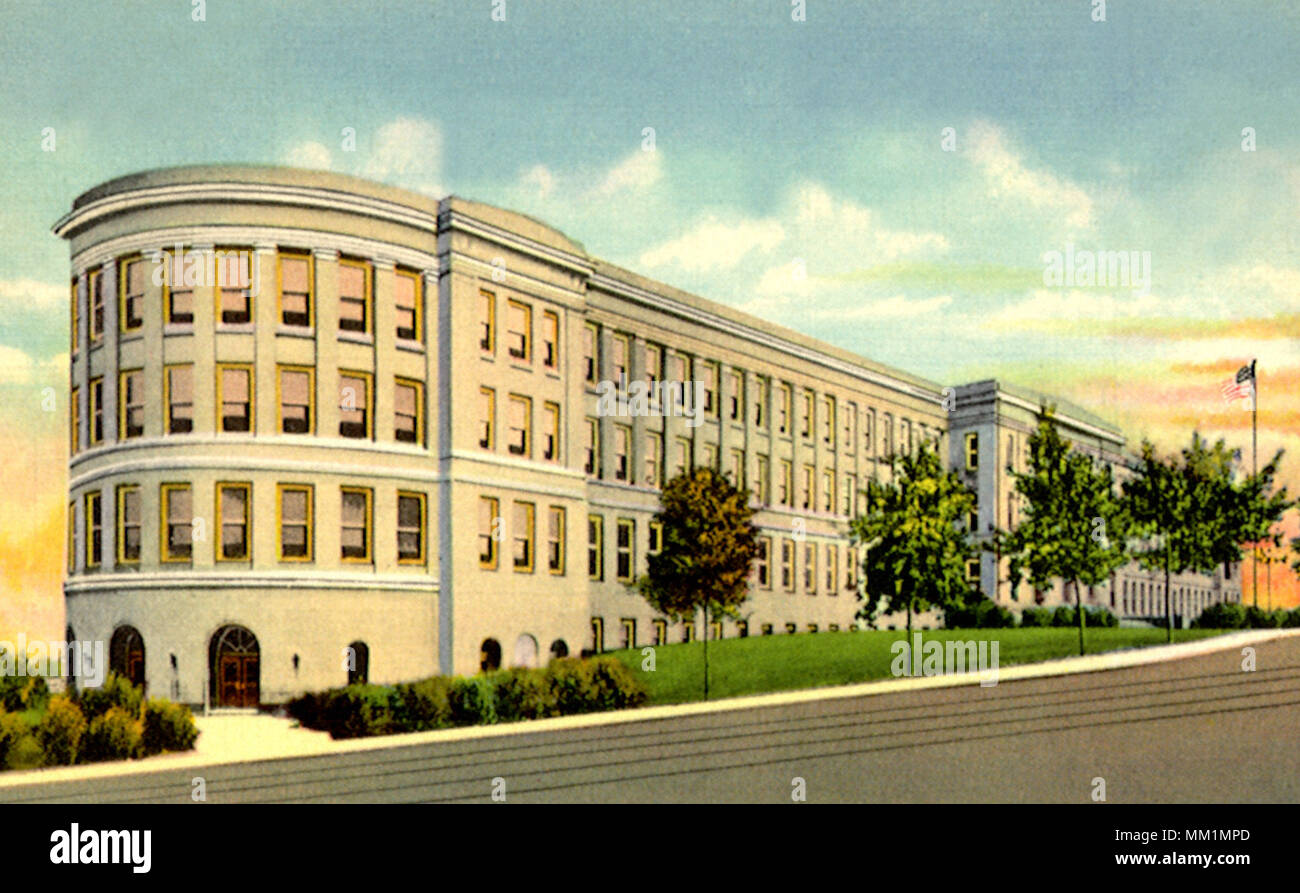 Schenley High School. Pittsburgh. 1942 Stock Photo
