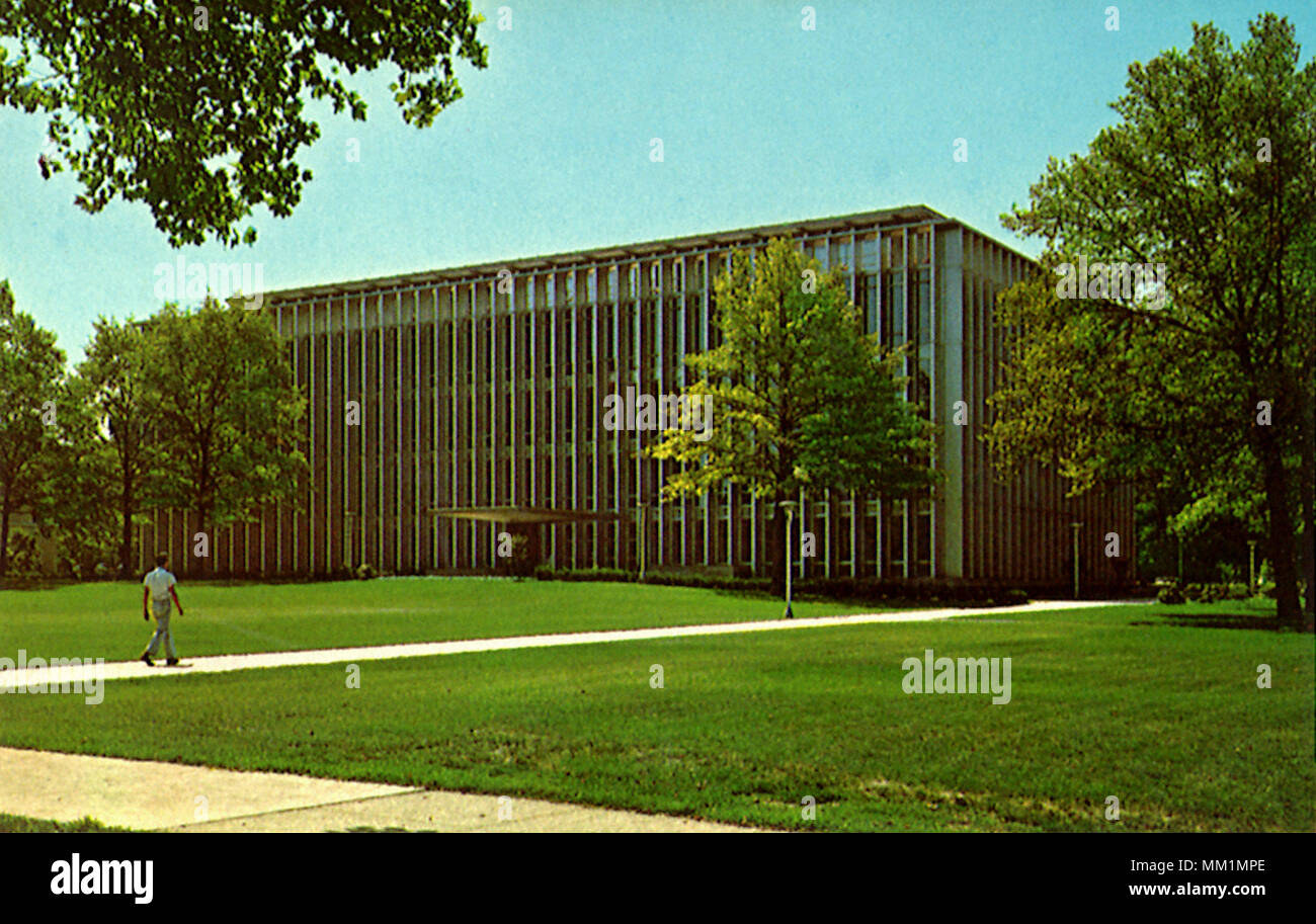 Carnegie Institute Hunt Library. Pittsburgh. 1960 Stock Photo