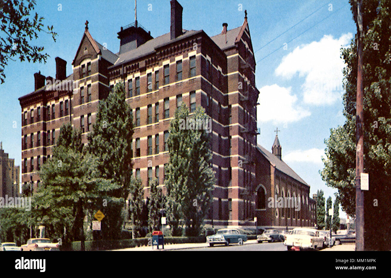 Duquesne University. Pittsburgh. 1960 Stock Photo
