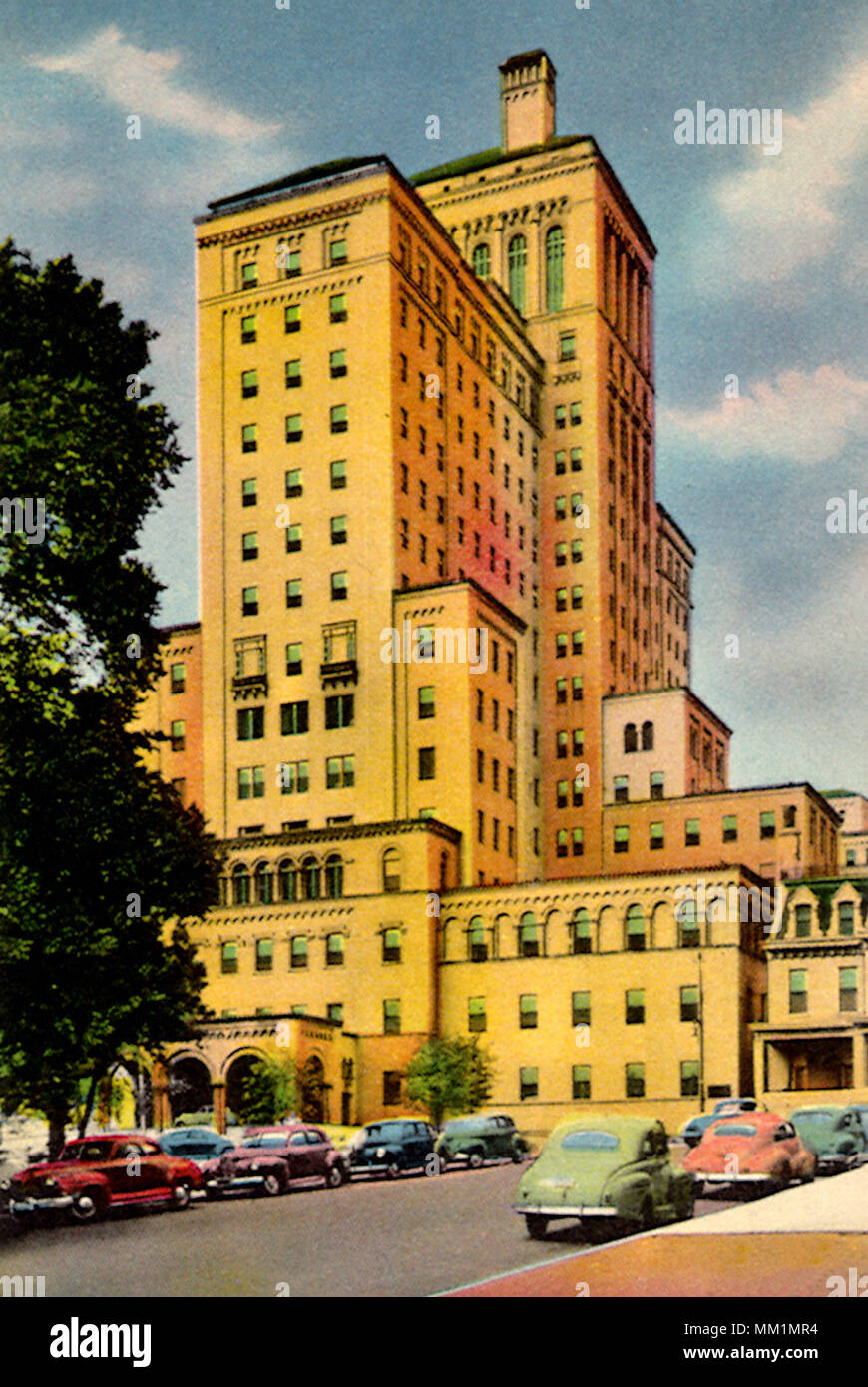 Allegheny General Hosptial. Pittsburgh. 1950 Stock Photo