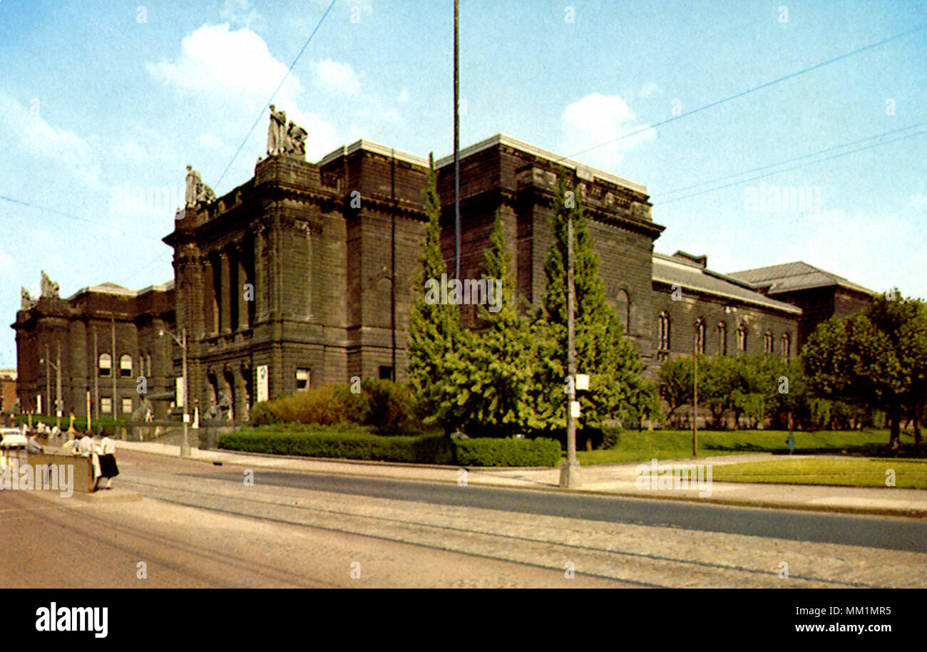 Carnegie Museum. Pittsburgh. 1955 Stock Photo