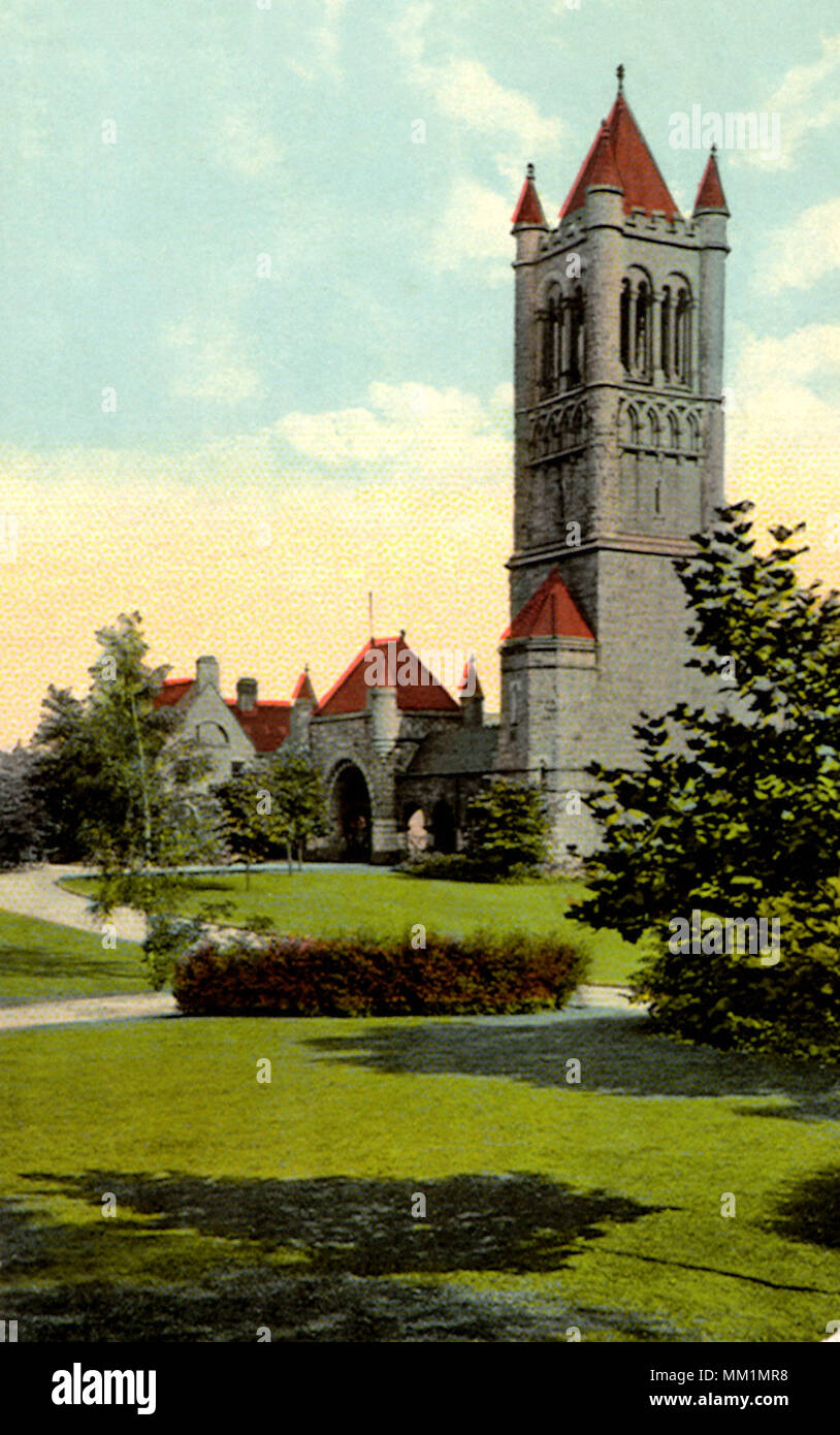 Allegheny Cemetery Penn Entrance. Pittsburgh. 1914 Stock Photo