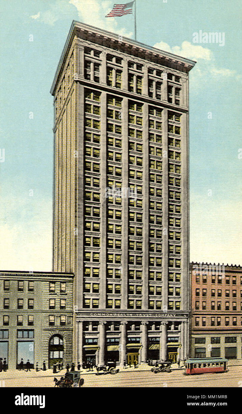 Commonwealth Building. Pittsburgh. 1915 Stock Photo