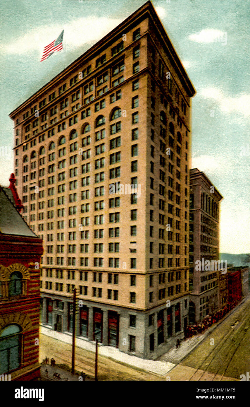 Frick Building. Pittsburgh. 1910 Stock Photo