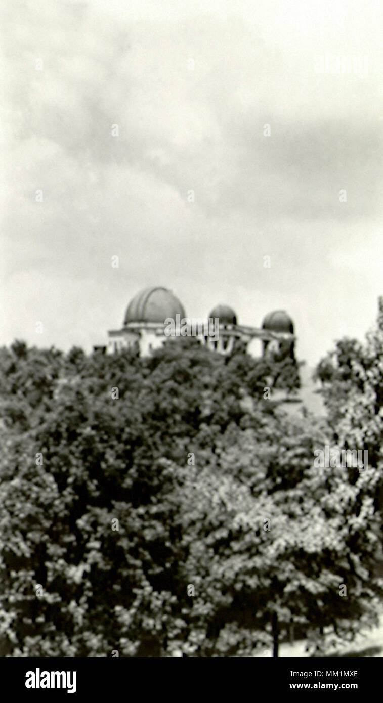Allegheny Observatory in Park. Pittsburgh. 1930 Stock Photo