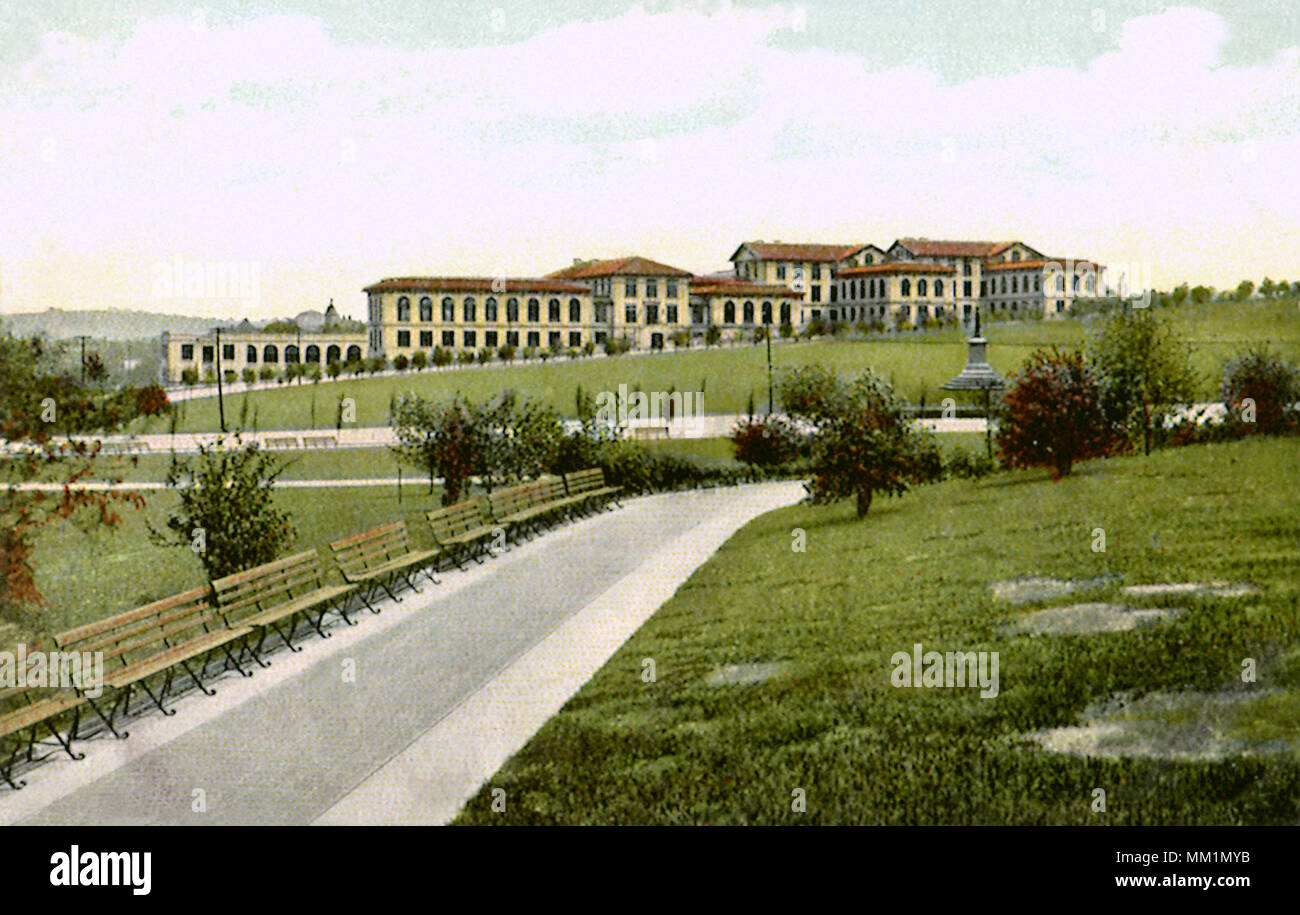 Carnegie Technical School. Pittsburgh. 1909 Stock Photo