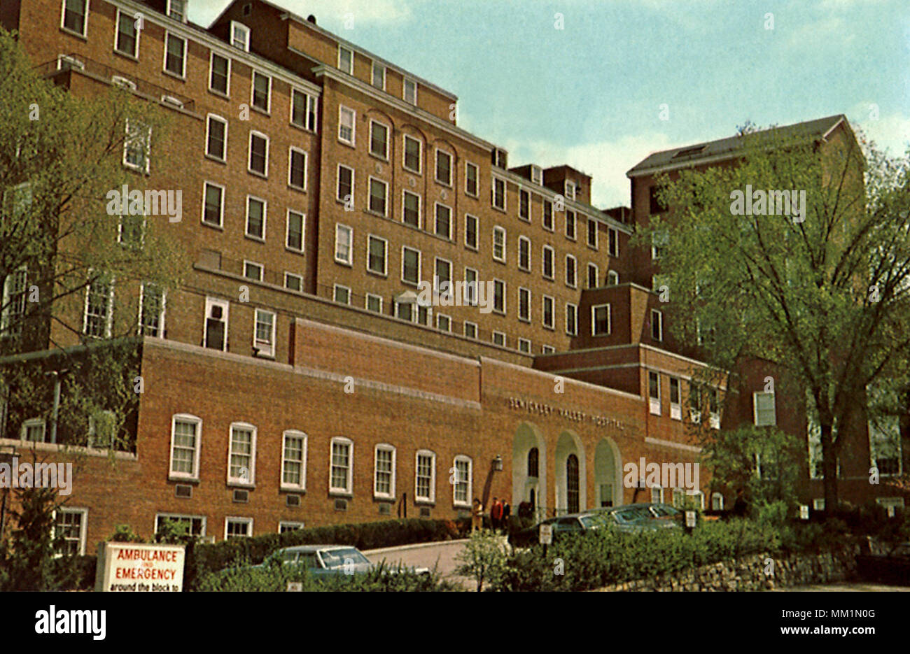 Sewickley Valley Hospital. Sewickley. 1970 Stock Photo