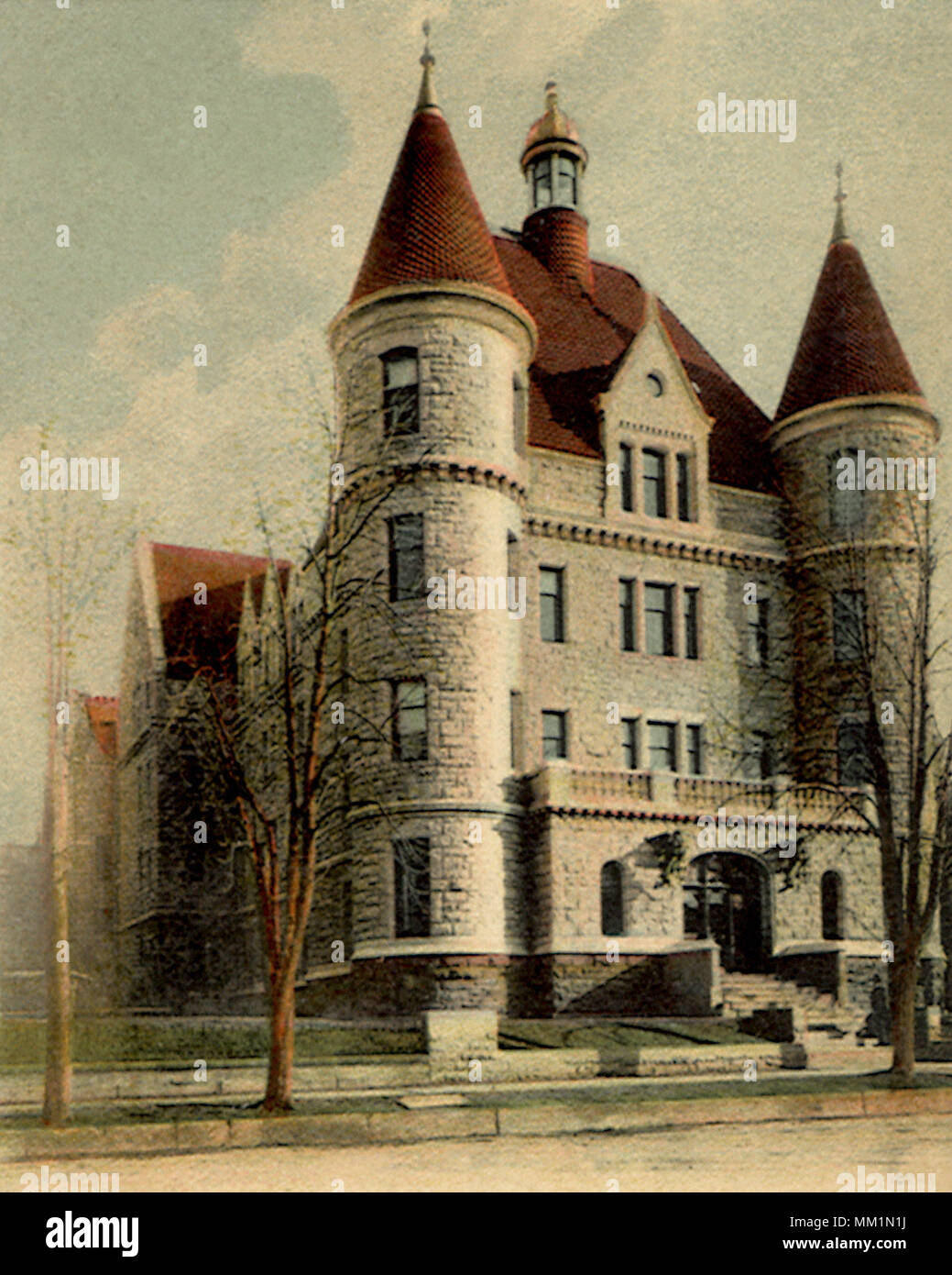 International Correspondence School. Scranton. 1910 Stock Photo