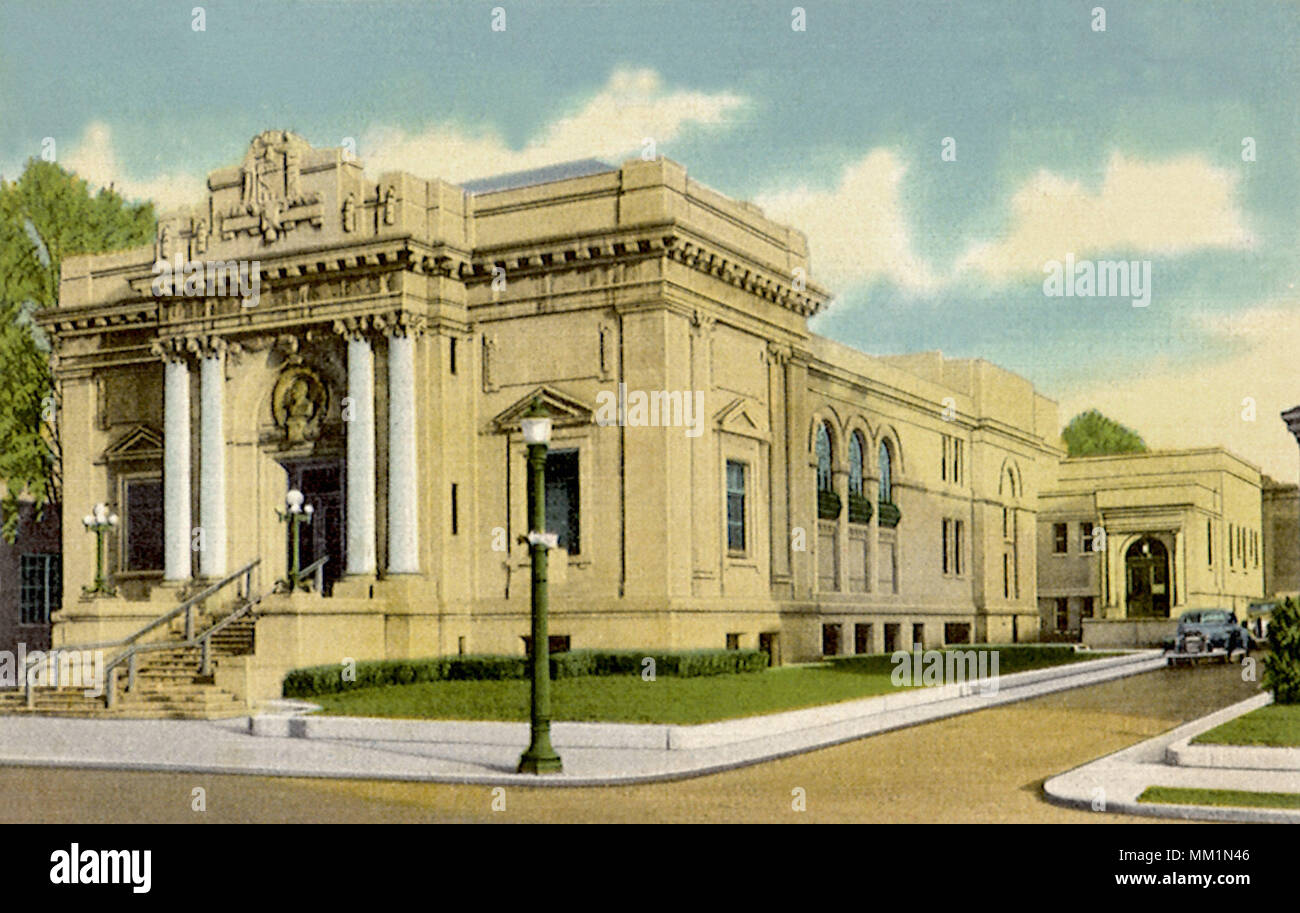 James V. Brown Library. Williamsport. 1945 Stock Photo Alamy